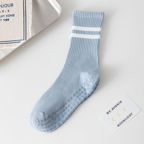 Classic Varsity Pilates Socks | Premium Silicone Non-Slip Floor Socks