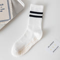 Classic Varsity Pilates Socks | Premium Silicone Non-Slip Floor Socks